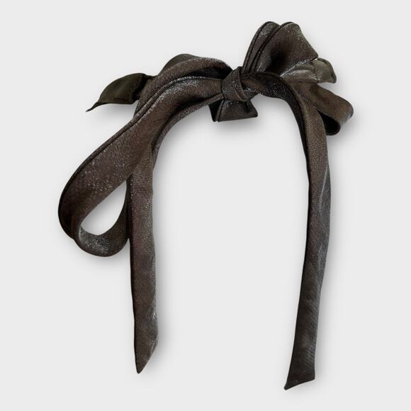 Vintage Y2K Cache Metallic Halter Mini Dress Womens size 6 Bodycon Glam Cocktail - Picture 4 of 11